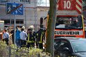 Einsatz BF Koeln Kran beruehrt Oberleitung DB Koeln Gremberg Taunusstr P097